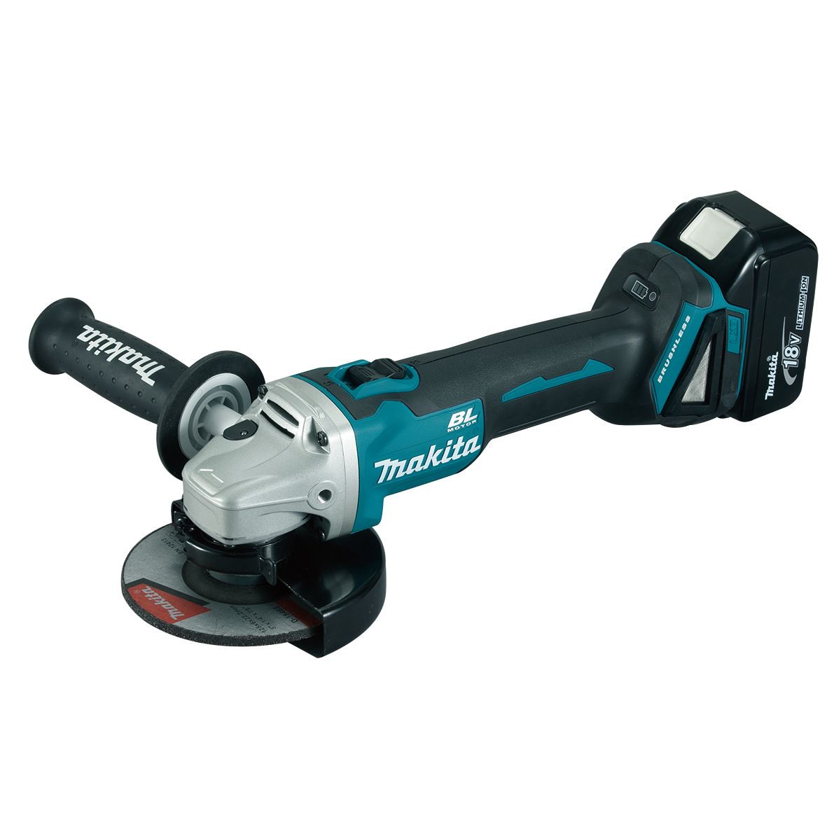 Aku úhlová bruska 125mm Li-ion 18V/5,0Ah,systainer Makita DGA504RTJ