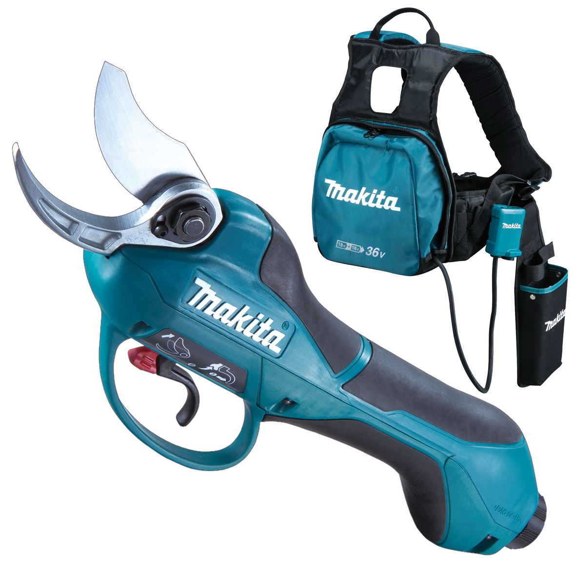 Aku nůžky na vinnou révu Li-ion 2x 18V/5Ah Makita DUP361PT2