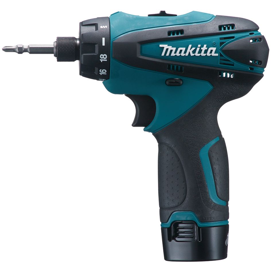 Aku vrtací šroubovák Makita DF030DWE 1/4" Li-ion 10,8V/1,3Ah