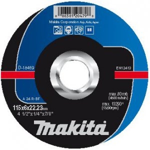 Brusný kotouč na kov 115x6mm Makita D-18459